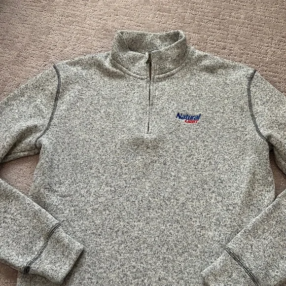 Shirts | Vintage Natural Light Quarter Zip | Poshmark